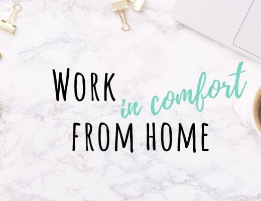 Work from home in comfort