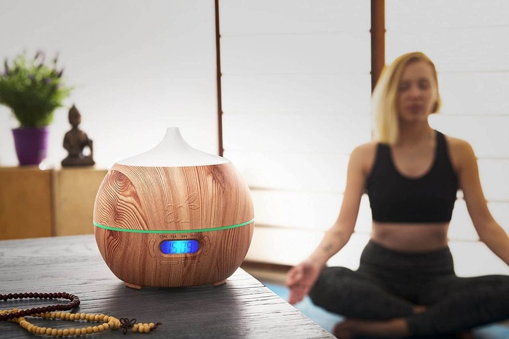 Essential Oil Diffuser is an eco-friendly cool gadget that creates the relaxing effects of aromatherapy, music and illumination